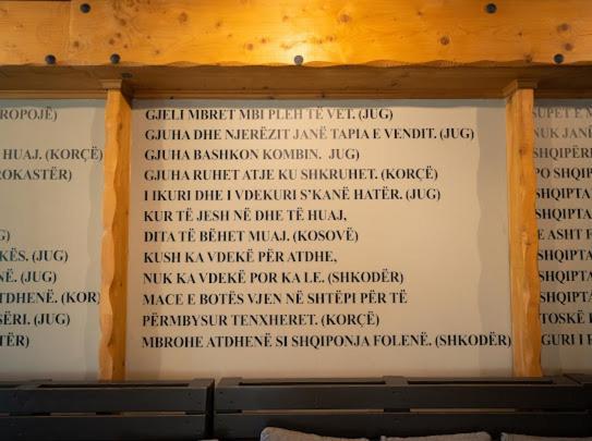 Vila Shen Maria Hotell Voskopojë Exteriör bild