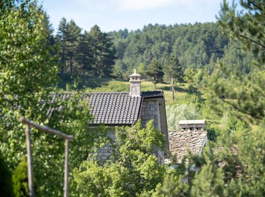 Vila Shen Maria Hotell Voskopojë Exteriör bild